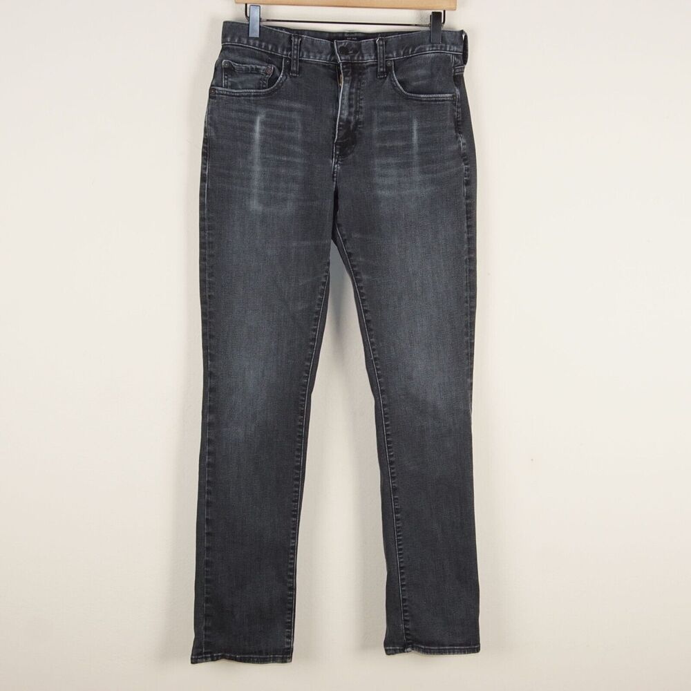 Lucky Brand 410 Athletic Slim Black Stretch Jeans Mens Sz 30 x 32